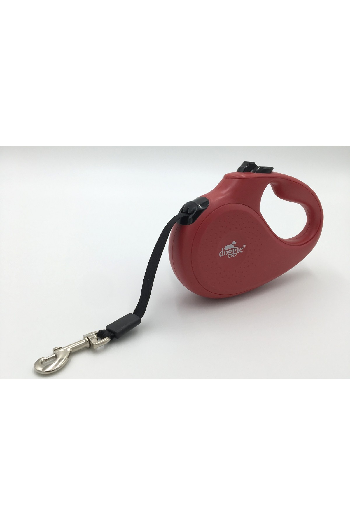 Lisinya205  Seri Otomatik Makaralı Köpek Gezdirme 25 kg / 5 M Kırmızı