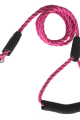 Lisinya205 Üçlü Sarmallı Köpek Gezdirme Halatı 1 cm-120 cm Pembe