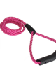 Lisinya205 Üçlü Sarmallı Köpek Gezdirme Halatı 1 cm-120 cm Pembe