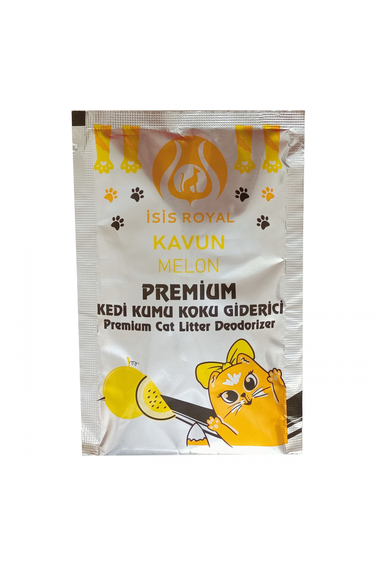 Lisinya205  Kedi Kumu Koku Giderici 25 gr Kavun Kokulu