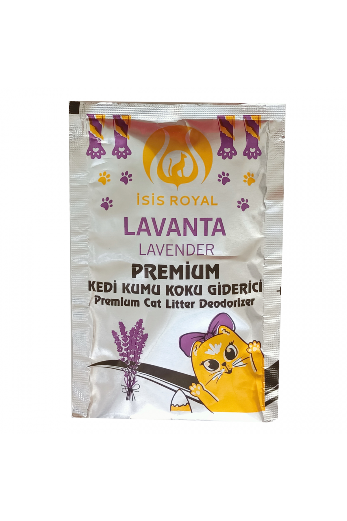 Lisinya205  Kedi Kumu Koku Giderici 25 gr Lavanta Kokulu