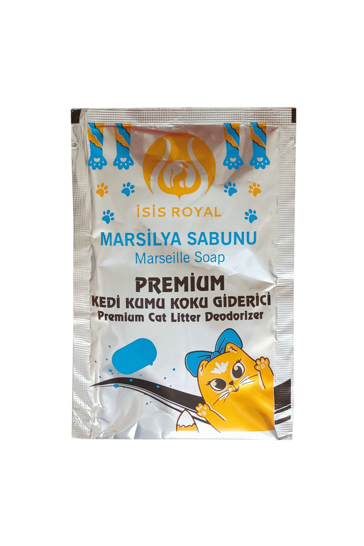 Lisinya205  Kedi Kumu Koku Giderici 25 gr Marsilya Sabunu Kokulu