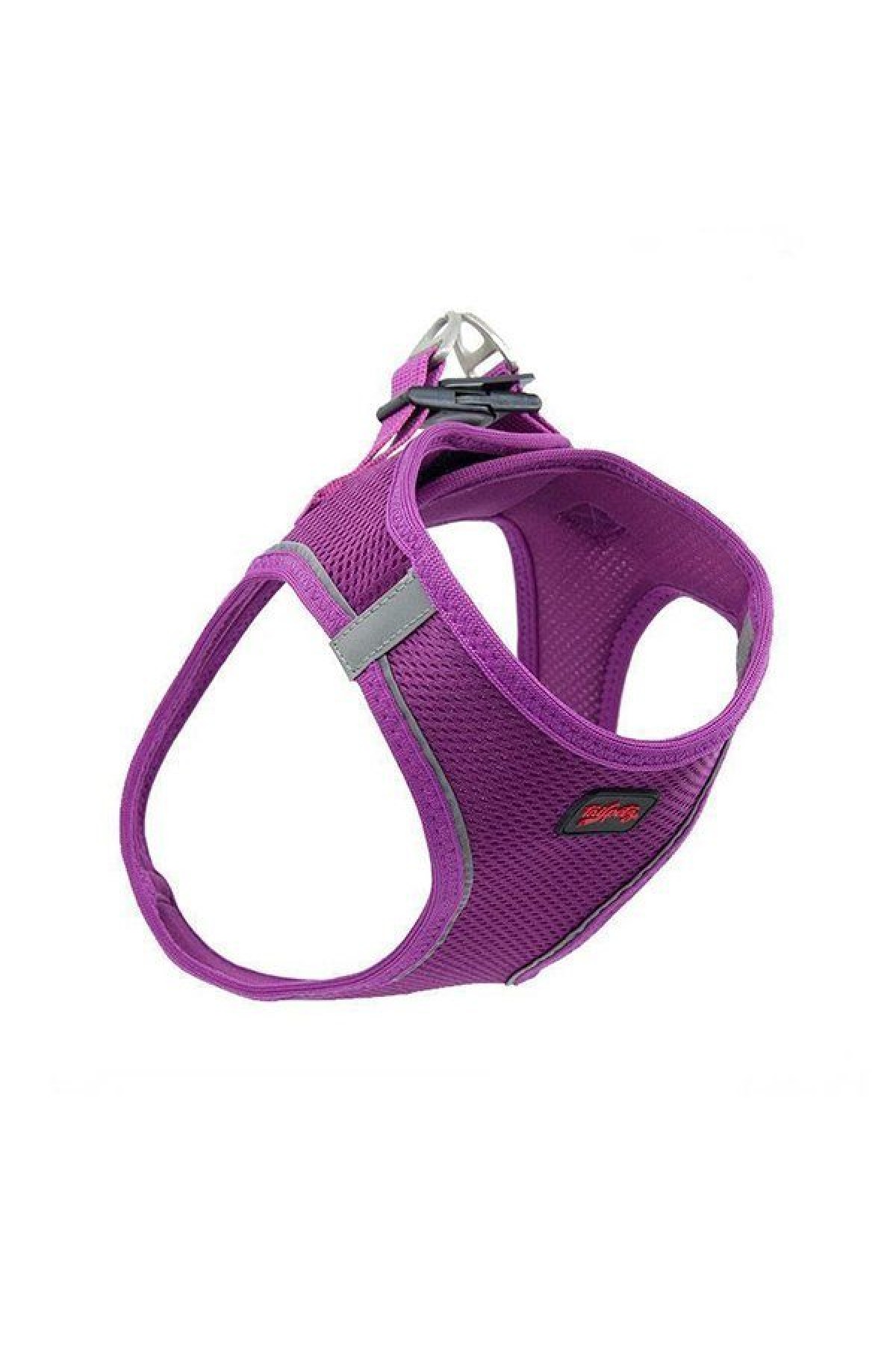 Köpek Göğüs Tasması XSmall 32x36 cm Mor