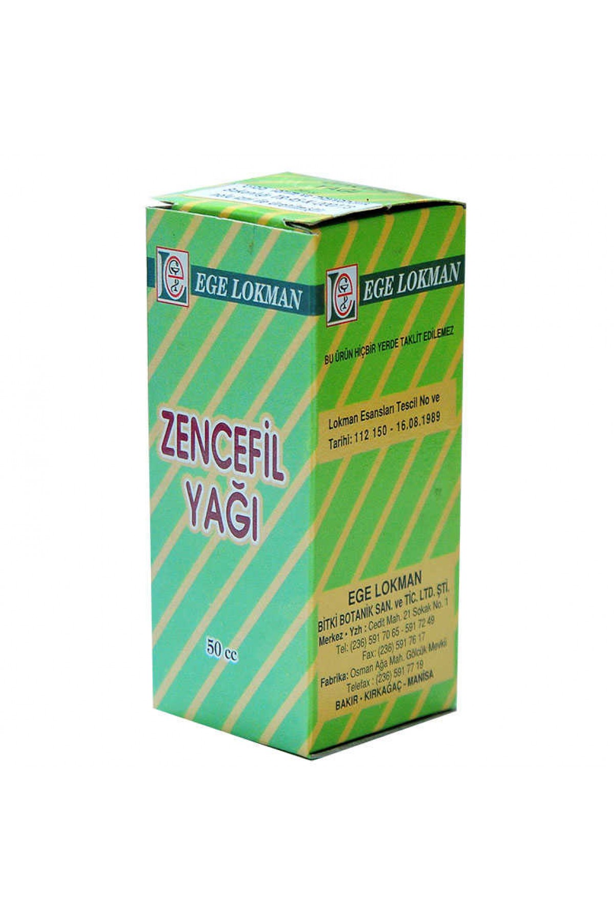 Zencefil Yağı 50 cc Zencefil Yağı 50 cc