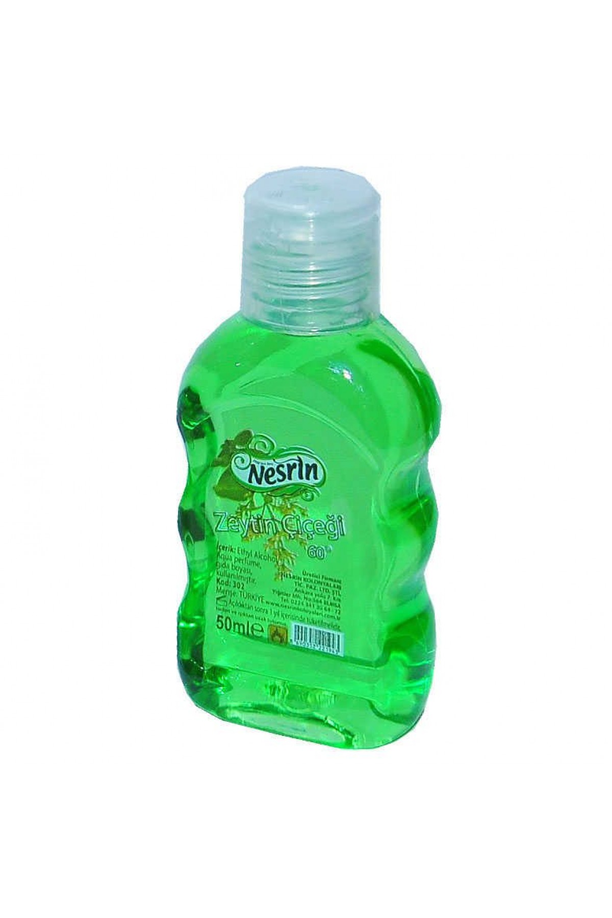 Lisinya214 Zeytin Çiçeği Kolonyası 60 Derece Pet Şişe 50 ML
