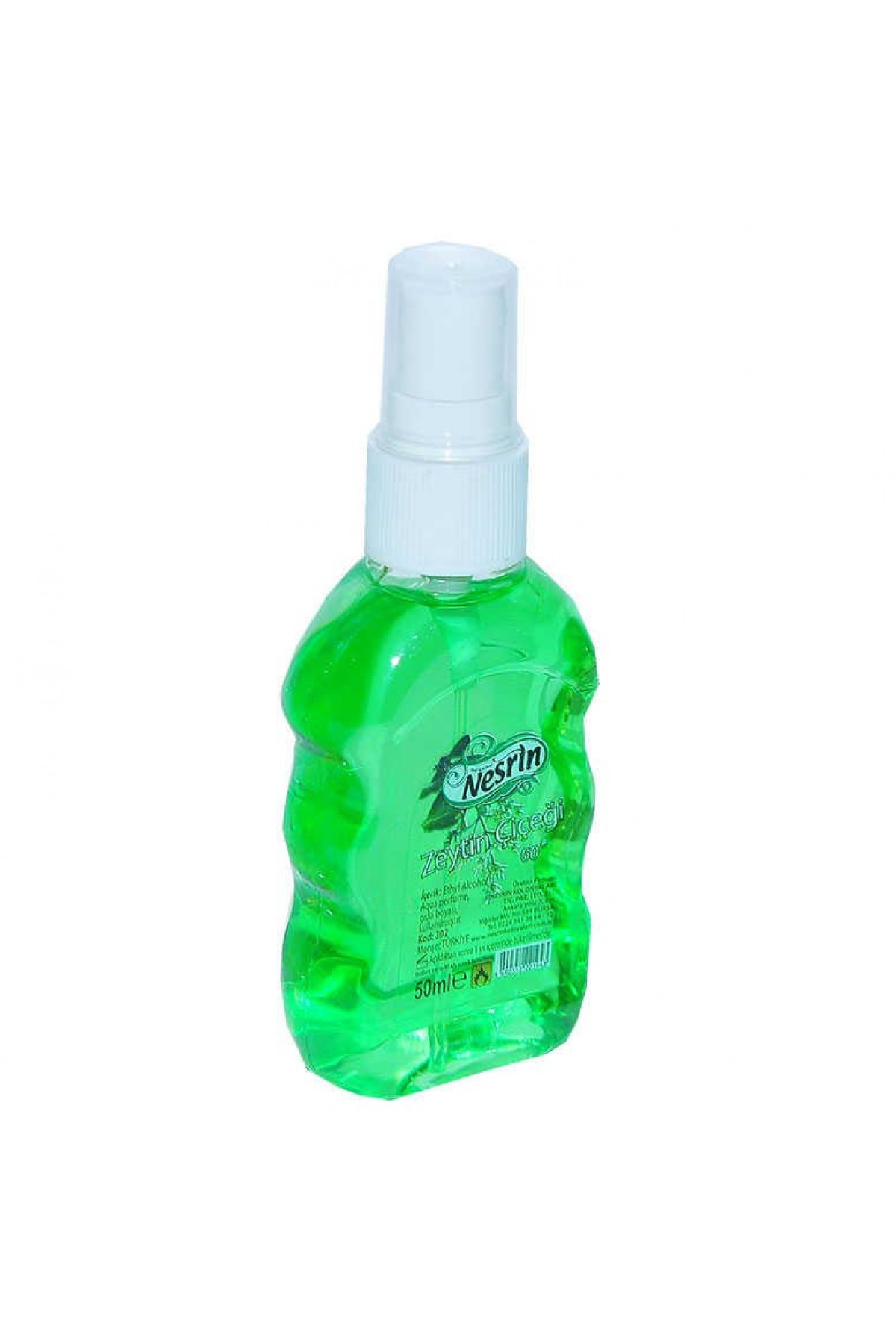 Lisinya214 Zeytin Çiçeği Kolonyası 60 Derece Pet Şişe Sprey 50 ML