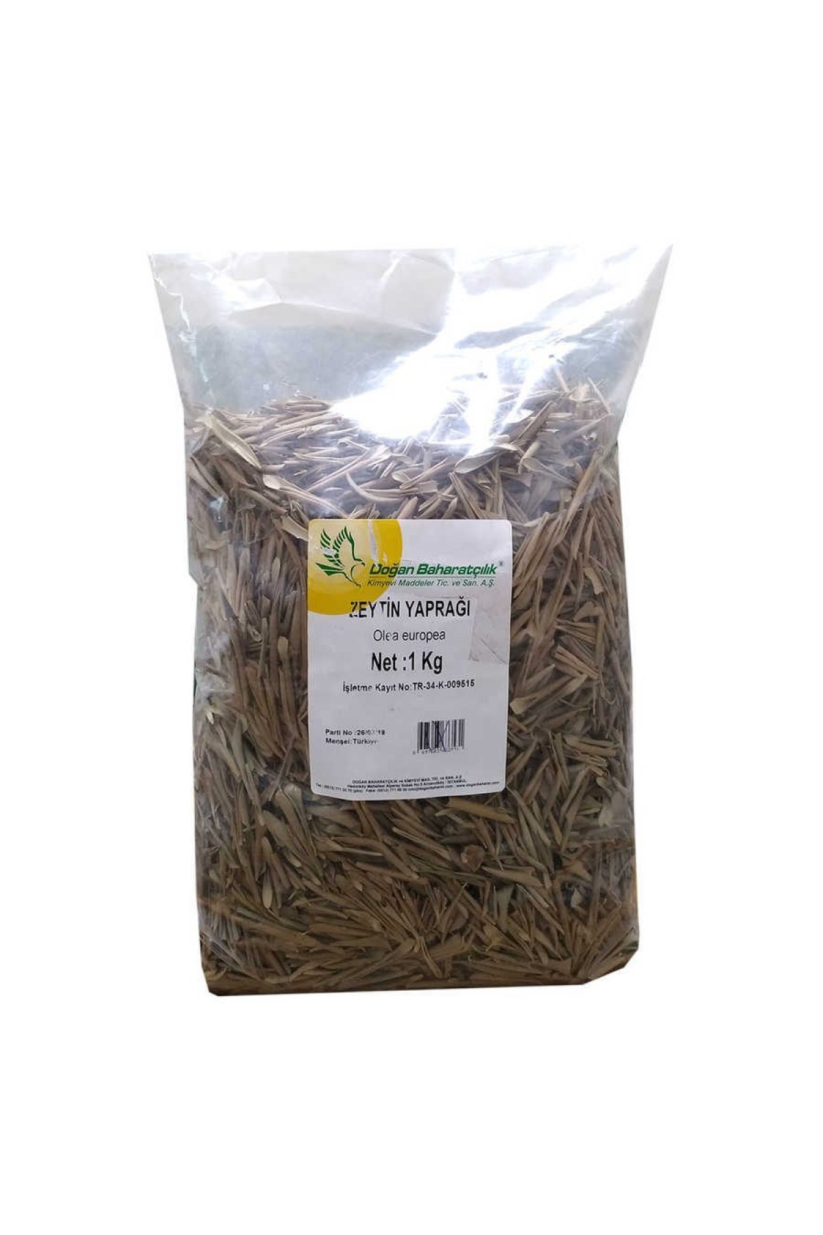 Lisinya214 Zeytin Yaprağı Doğal 1000 Gr Paket