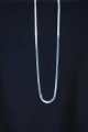 İtalyan Çelik Kolye 45cm 4mm Paslanmaz Gümüş İtalyan Çelik Kolye 45cm 4mm Paslanmaz Gümüş