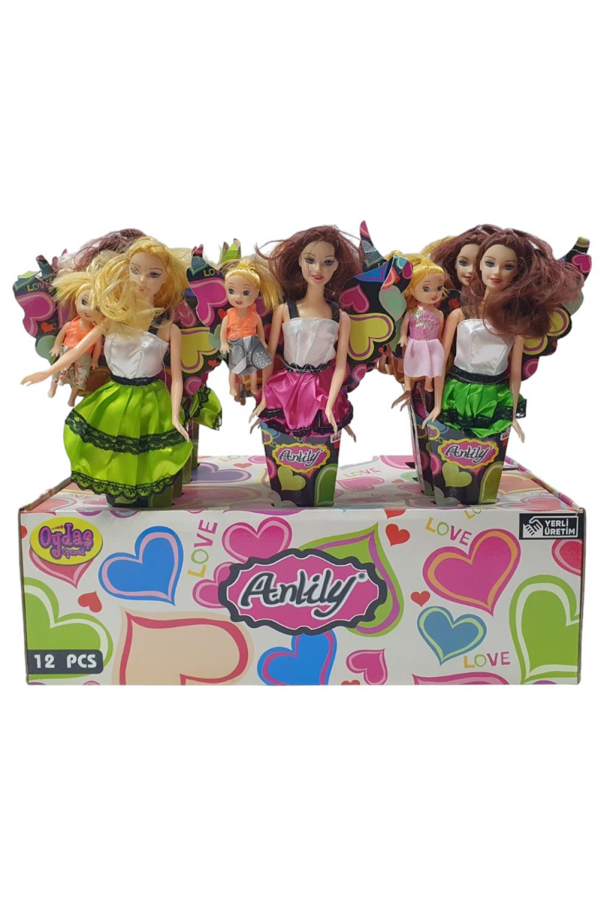 Anlily 2 li Külahlı Bebek - 02286 (Lisinya) Anlily 2 li Külahlı Bebek - 02286 (Lisinya)