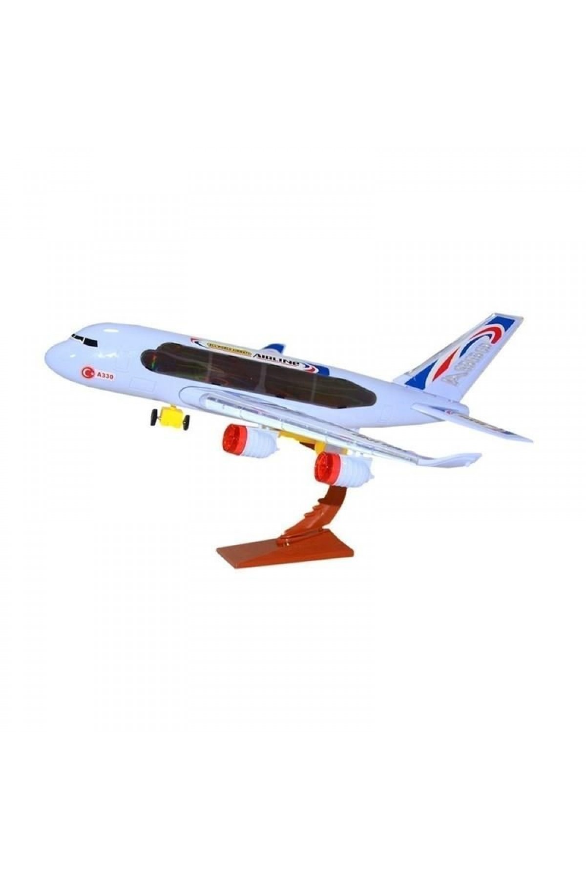 Çarp Dön Işıklı Sesli Büyük Uçak - CNL-A330 (Lisinya) Çarp Dön Işıklı Sesli Büyük Uçak - CNL-A330 (Lisinya)