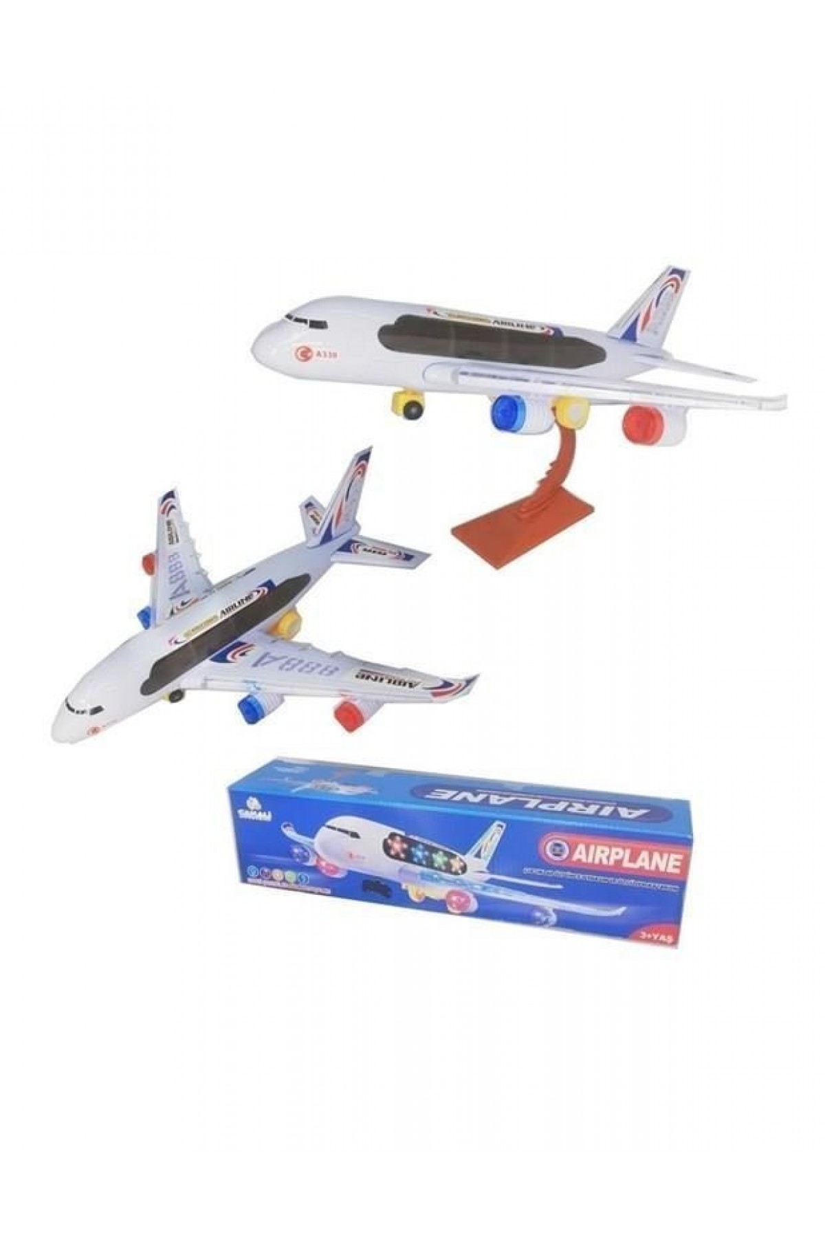 Çarp Dön Işıklı Sesli Büyük Uçak - CNL-A330 (Lisinya) Çarp Dön Işıklı Sesli Büyük Uçak - CNL-A330 (Lisinya)
