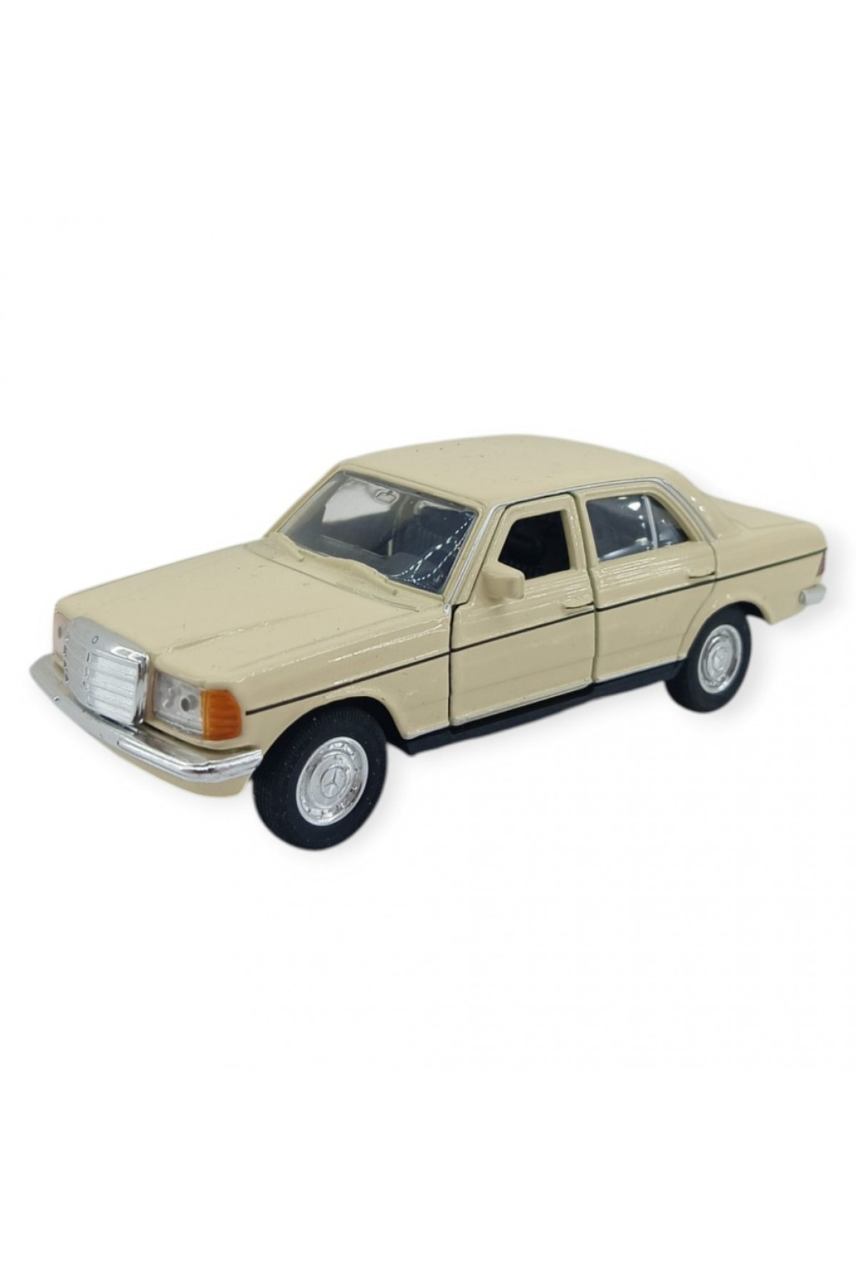 Çek Bırak Araba 1:32 Mercedes Benz W123 - 43686 - BEYAZ (Lisinya)