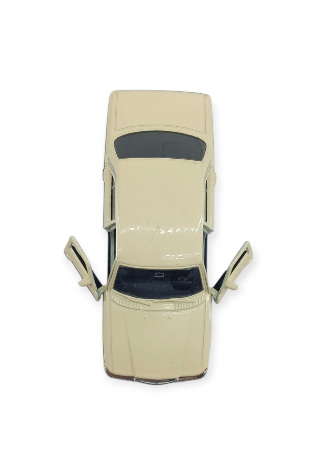 Çek Bırak Araba 1:32 Mercedes Benz W123 - 43686 - BEYAZ (Lisinya)