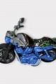 Çek Bırak Custom Motorsiklet 9 Cm - Mavi (Lisinya)