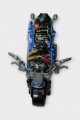 Çek Bırak Custom Motorsiklet 9 Cm - Mavi (Lisinya)
