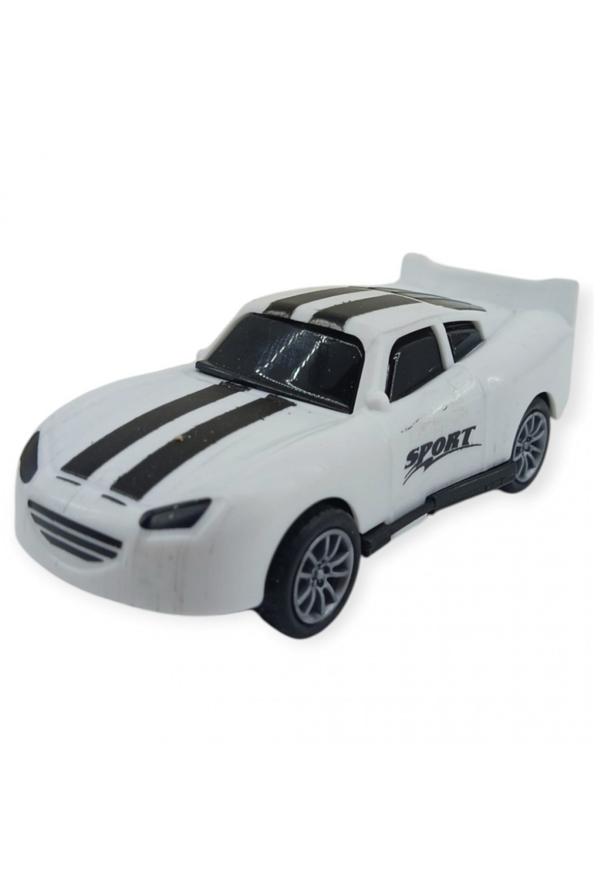 Çek Bırak Nascar Arabası 10.5 Cm - BP-035-BEYAZ (Lisinya)