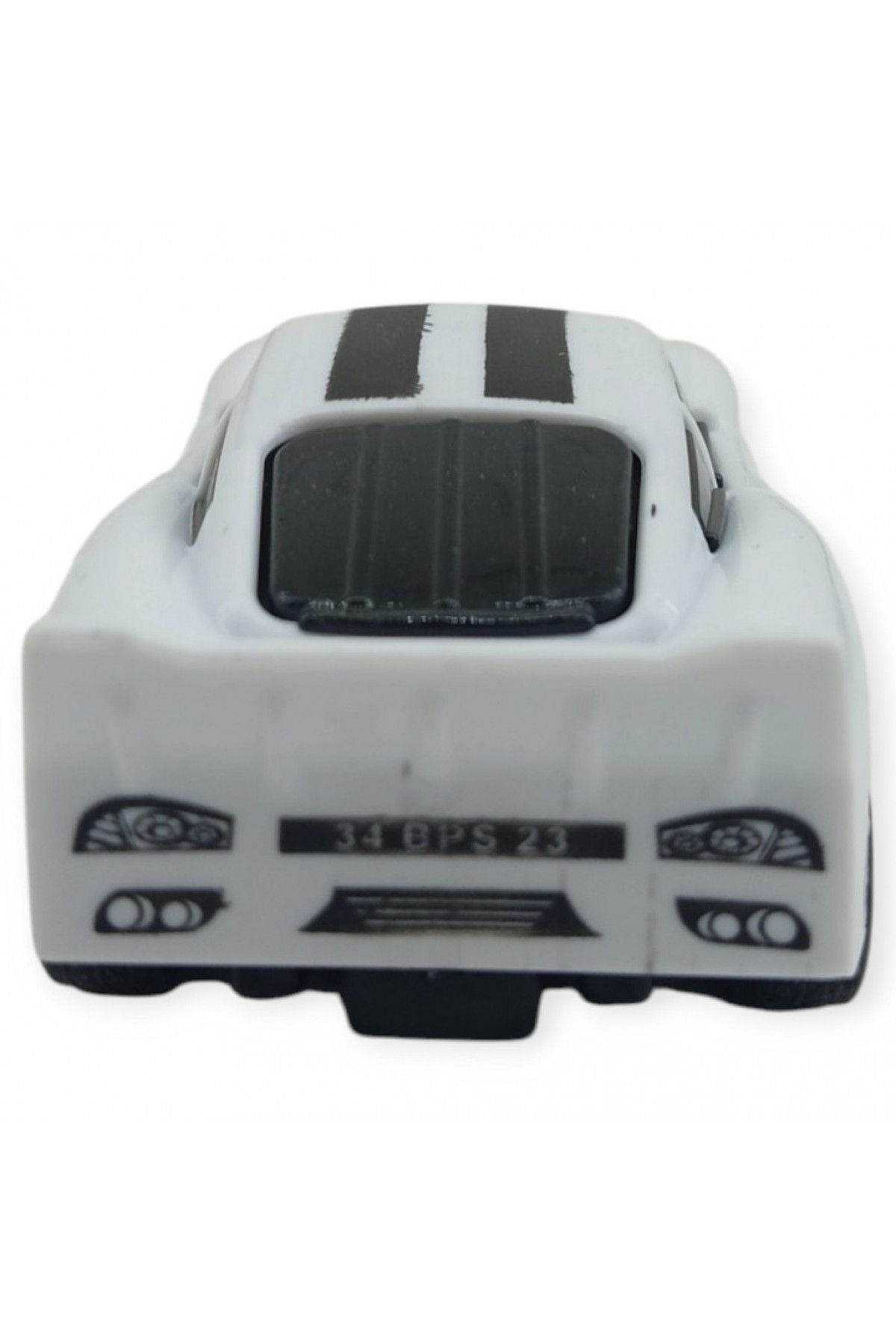 Çek Bırak Nascar Arabası 10.5 Cm - BP-035-BEYAZ (Lisinya)