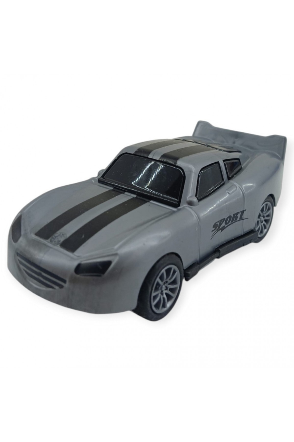 Çek Bırak Nascar Arabası 10.5 Cm - BP-035-GRİ (Lisinya)