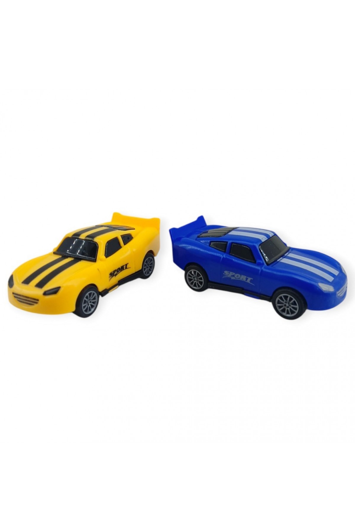 Çek Bırak Nascar Arabası 10.5 Cm - BP-035-SARI/MAVİ (Lisinya)
