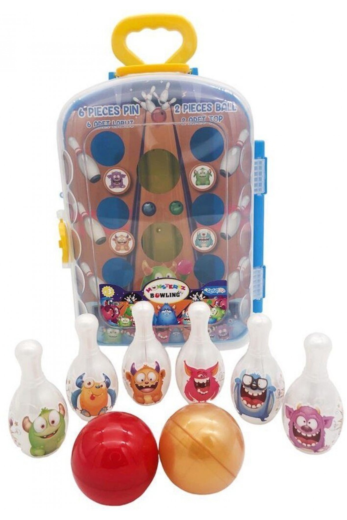 Çek Çek Bavullu Bowling Set CESE-10038 (Lisinya)