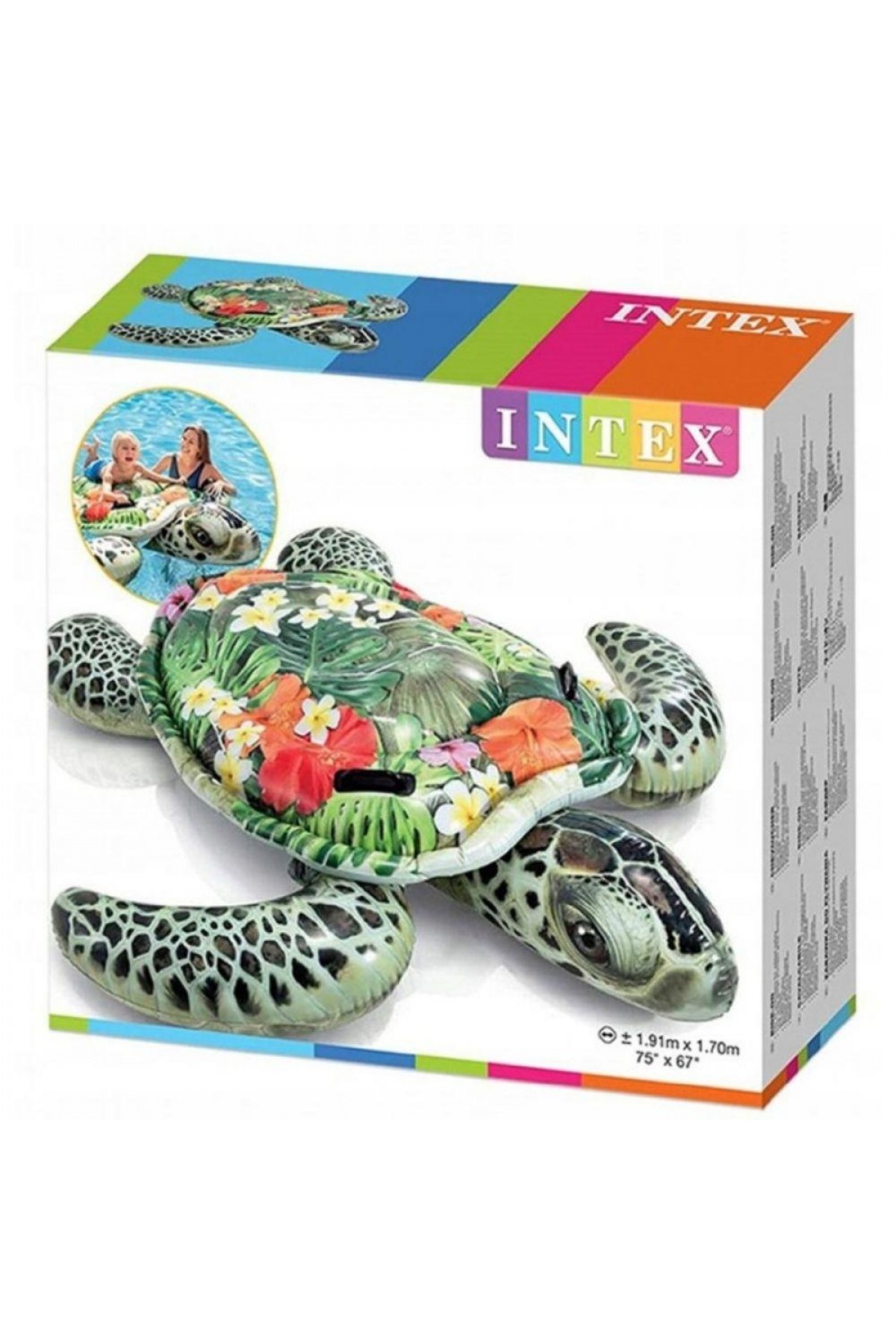 Kaplumbağa Binici 191x170 Cm İntex - 57555 (Lisinya) Kaplumbağa Binici 191x170 Cm İntex - 57555 (Lisinya)