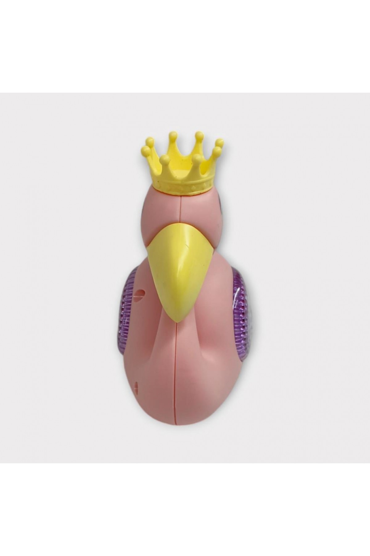 Kurmalı Işıklı Sevimli Flamingo - Pembe (Lisinya)