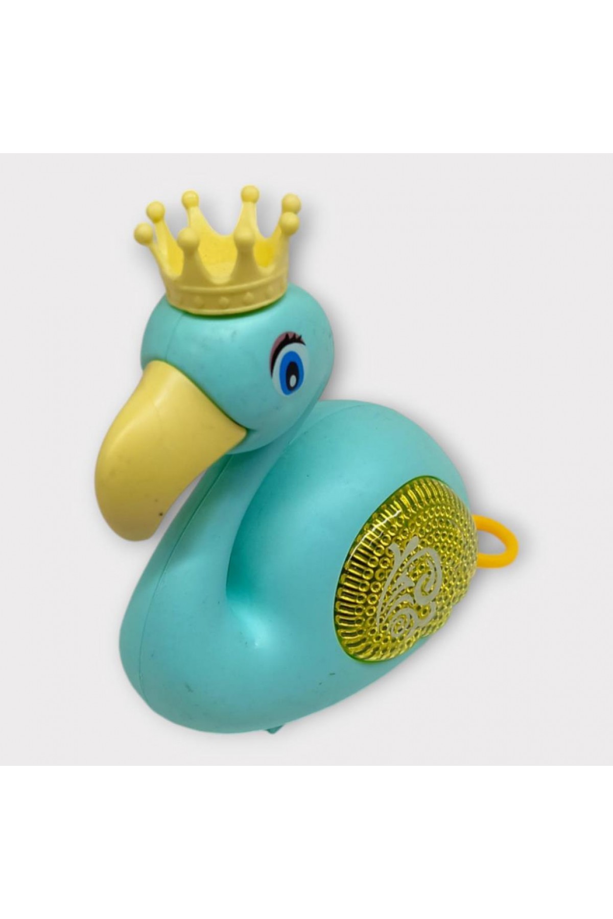Kurmalı Işıklı Sevimli Flamingo - Yeşil (Lisinya)