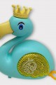 Kurmalı Işıklı Sevimli Flamingo - Yeşil (Lisinya)