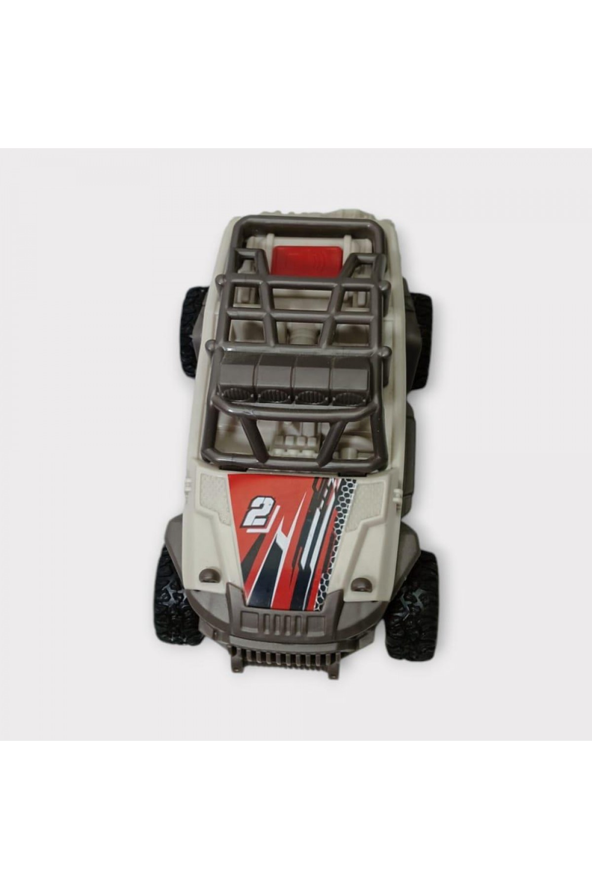 Maxx Wheels Sesli ve Işıklı Arazi Aracı Buggy - 666-18PA - Gri (Lisinya)