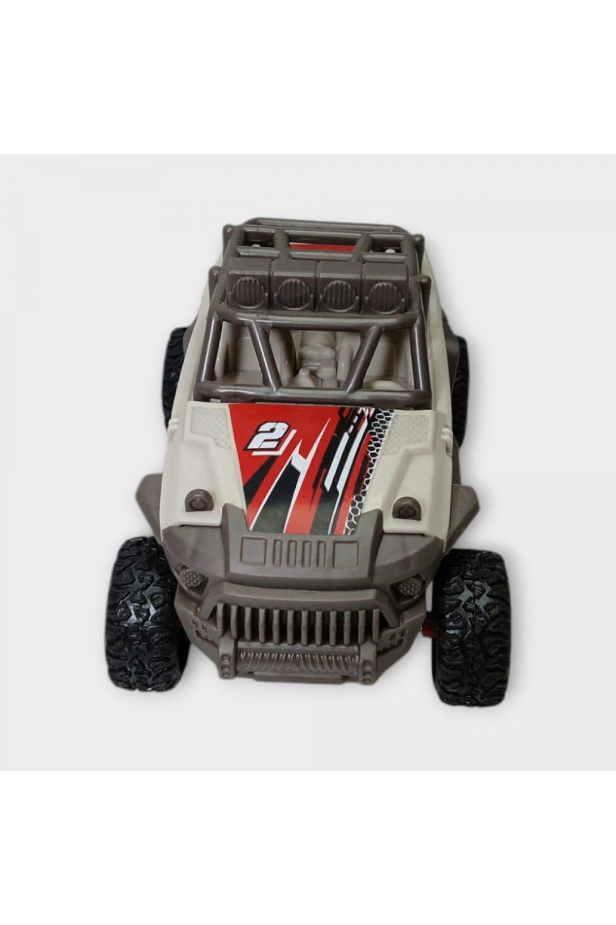 Maxx Wheels Sesli ve Işıklı Arazi Aracı Buggy - 666-18PA - Gri (Lisinya)