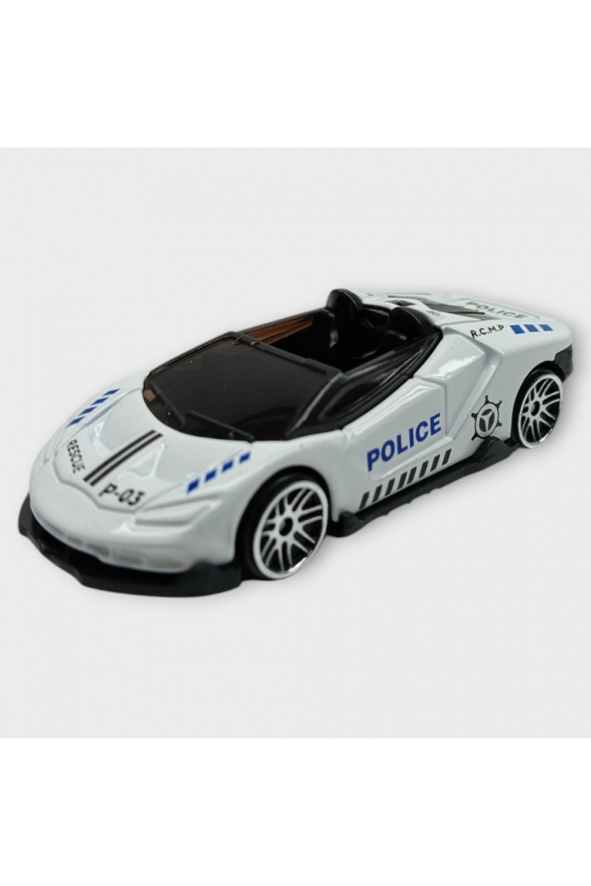 Metal Mini Polis Arabası 8 cm - Polis - 6 (Lisinya) Metal Mini Polis Arabası 8 cm - Polis - 6 (Lisinya)