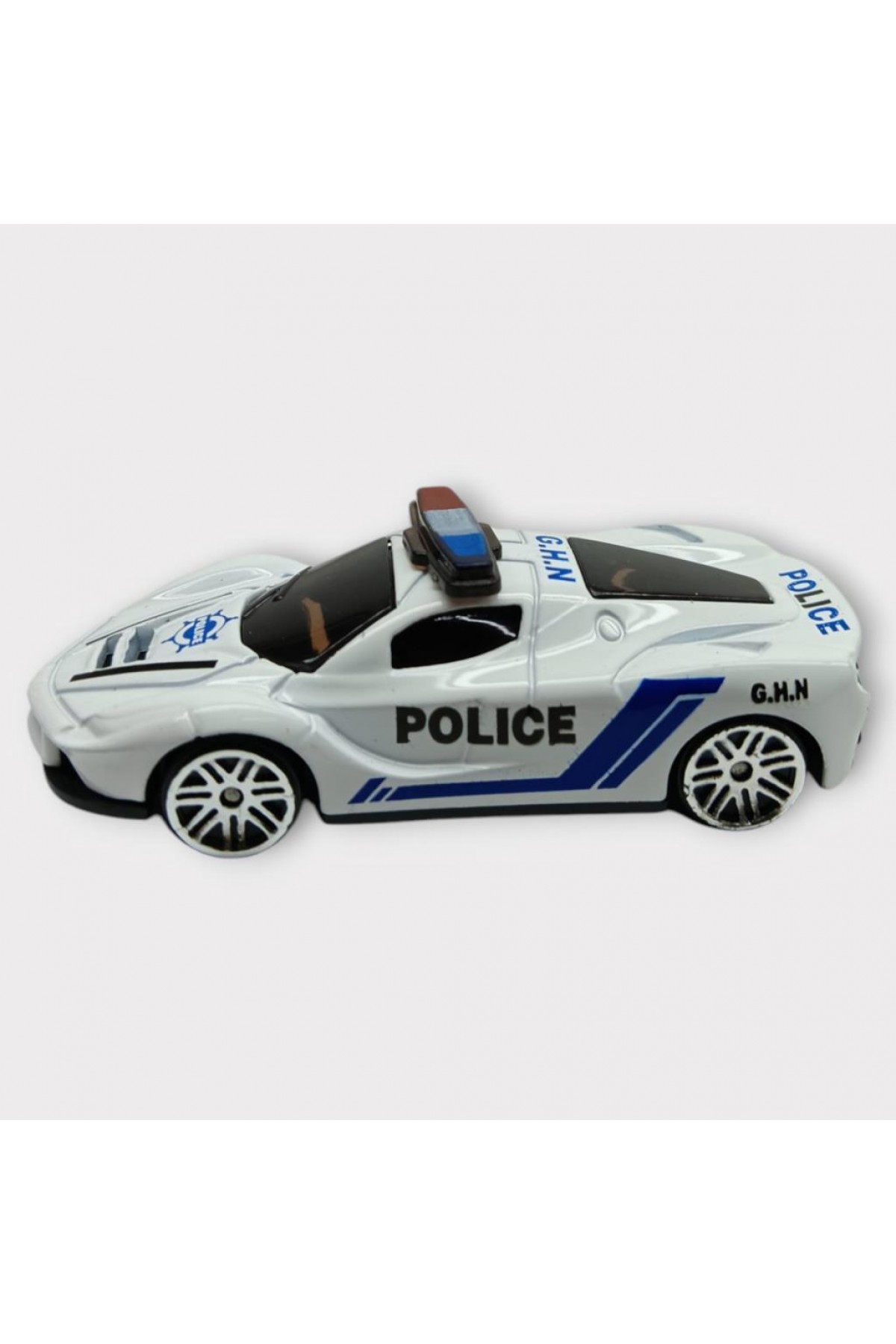 Metal Mini Polis Arabası 8 cm - Polis - 7 (Lisinya) Metal Mini Polis Arabası 8 cm - Polis - 7 (Lisinya)