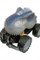 Sürtmeli Dinazor Robota Dönüşen Araba 14 Cm - Gri (Lisinya)