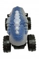 Sürtmeli Dinazor Robota Dönüşen Araba 14 Cm - Gri (Lisinya)