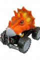 Sürtmeli Dinazor Robota Dönüşen Araba 14 Cm - Turuncu (Lisinya)