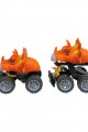Sürtmeli Dinazor Robota Dönüşen Araba 14 Cm - Turuncu (Lisinya)