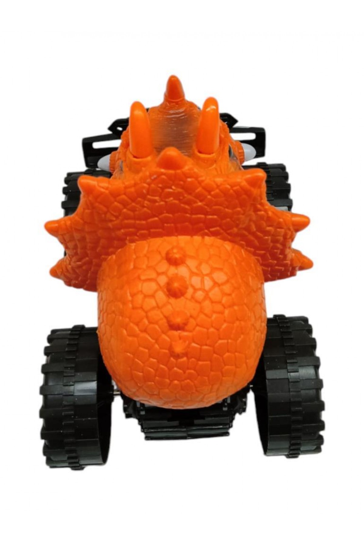 Sürtmeli Dinazor Robota Dönüşen Araba 14 Cm - Turuncu (Lisinya)