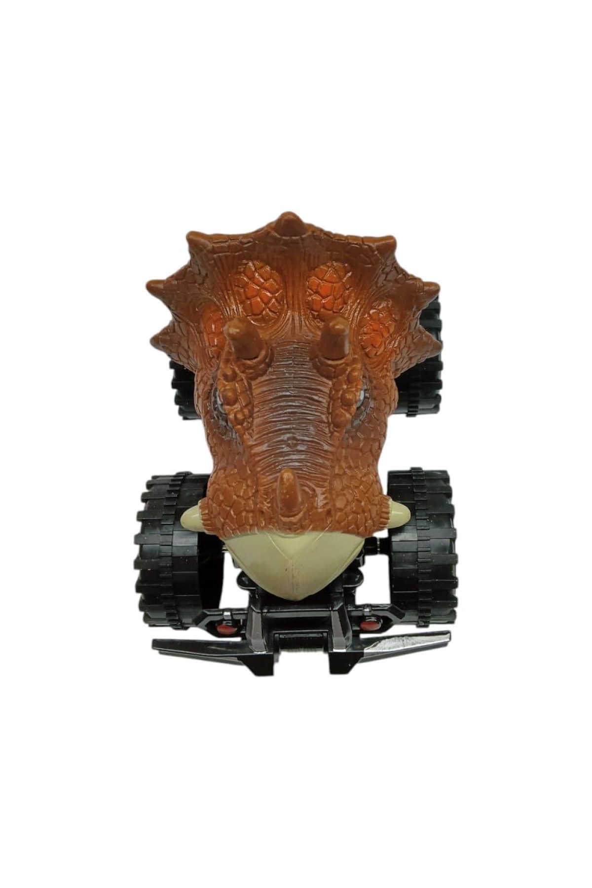 Sürtmeli Dinazor Robota Dönüşen Araba 14 Cm - Kahverengi (Lisinya)