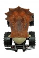 Sürtmeli Dinazor Robota Dönüşen Araba 14 Cm - Kahverengi (Lisinya)