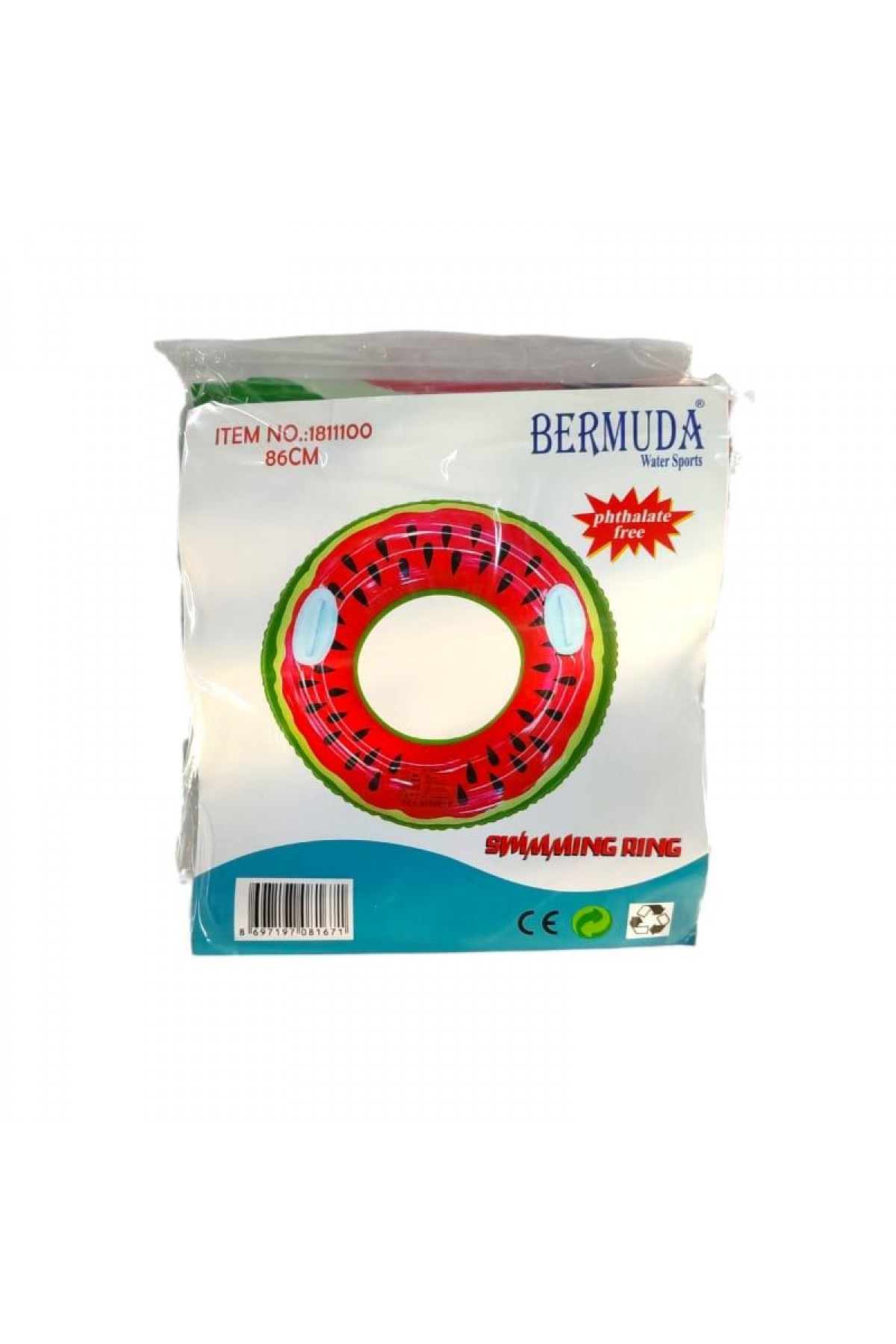 Tutunmalı Karpuz Simit 86 Cm Bermuda - 1811100 (Lisinya) Tutunmalı Karpuz Simit 86 Cm Bermuda - 1811100 (Lisinya)