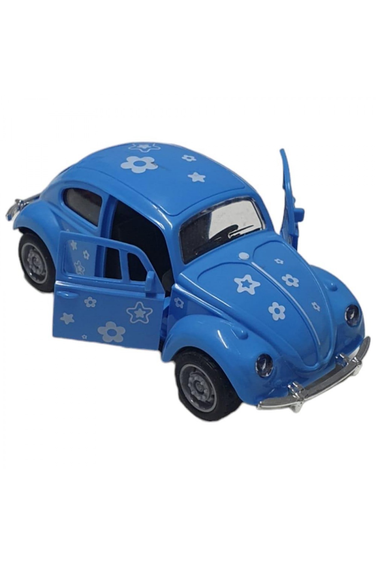 Vosvos Araba - Sürtmeli Desenli MAVİ - JW567-060 (Lisinya)