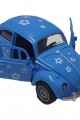 Vosvos Araba - Sürtmeli Desenli MAVİ - JW567-060 (Lisinya)