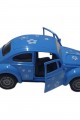 Vosvos Araba - Sürtmeli Desenli MAVİ - JW567-060 (Lisinya)