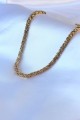 316L Çelik Gold Renk Kral Zincir Model Erkek Kolye - Lisinya