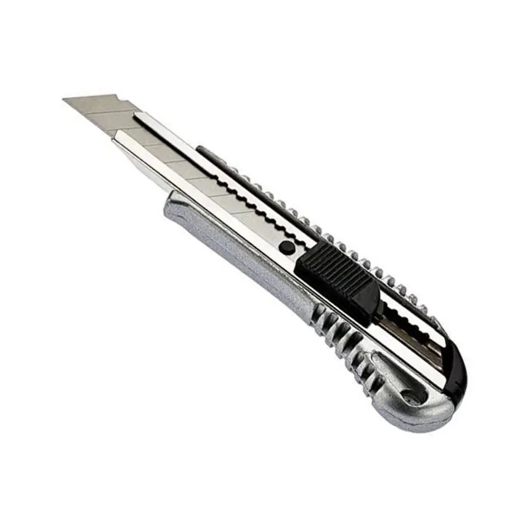 18x0.5mm Alüminyum Gövde Metal Maket Bıçağı ( Lisinya )