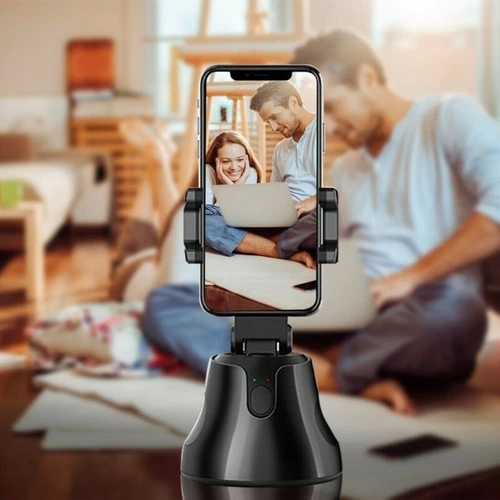 360° Hareket Algılayıcı Sensörlü Akıllı Çekim Selfie Video Takip Tripodu ( Lisinya )