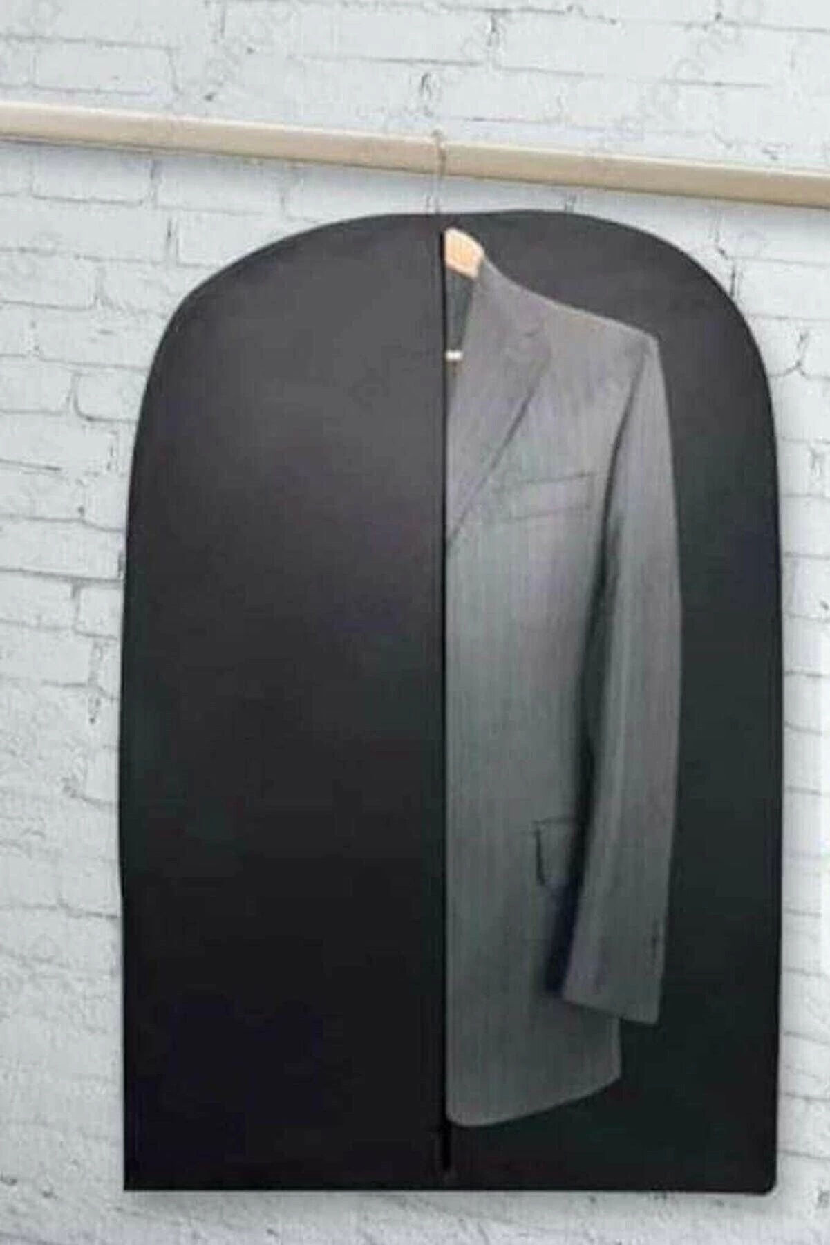 6 Adet Kullanışlı Takım Elbise Kılıfı 100x63 Cm 0096 ( Lisinya )