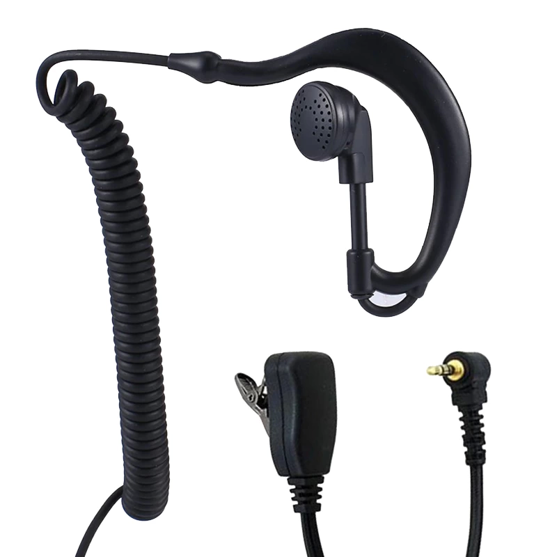 Aselsan Jd-ehm50 Ear Hook Arkalıklı Kulaklık * Aselsan Cobra/mt-655c/mt-690/pm-865/pm-665 El Telsiz ( Lisinya )