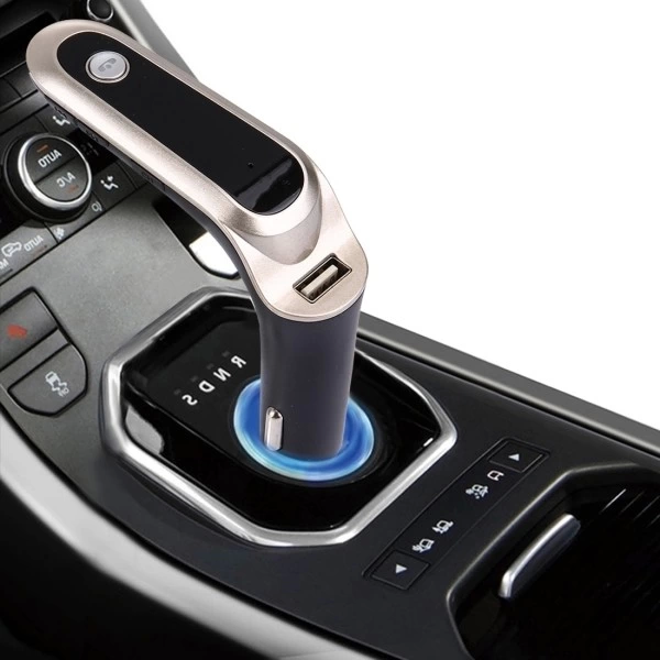 Cars7 Bluetooth Hafıza Kart Girişli 4.0 Araç Kiti Çakmaklık Mp3 Fm Transmitter ( Lisinya )