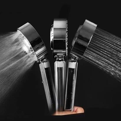 Çift Taraflı Yüksek Basınç Su Akıtan Şampuan Hazneli Duş Başlığı ( Lisinya )